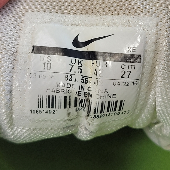 CLEARANCE Nike Air Zoom Pegasus running tenis shoes lace up - Picture 7 of 7